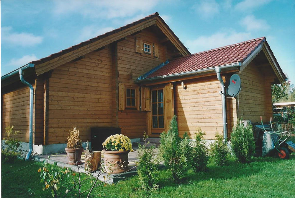 Blockhaus ca. 80 qm mit Empore – nach Kundenwunsch | Karst Holzhaus